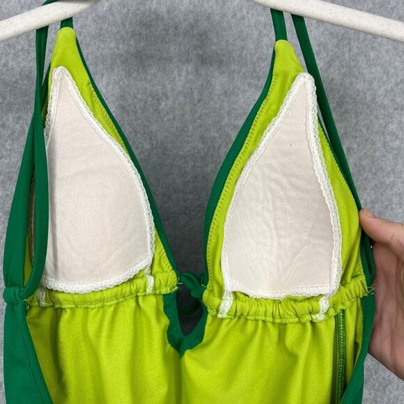 J. Crew Emerald Halter One Piece Swimsuit - Picture 3 of 11